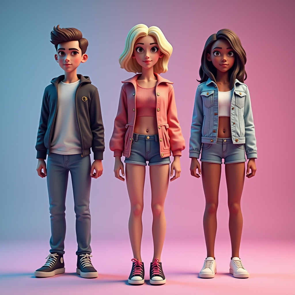 Inclusive character creation screen featuring diverse gender expression options, non-binary choices, and fluid customization possibilities, representing how video games serve as safe spaces for gender identity exploration and self-discovery